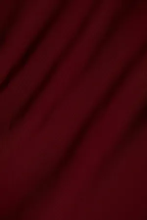 Deep Red Silk Faille Fabric