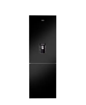 Defy 348L Eco Combi Fridge Black Glass DAC652