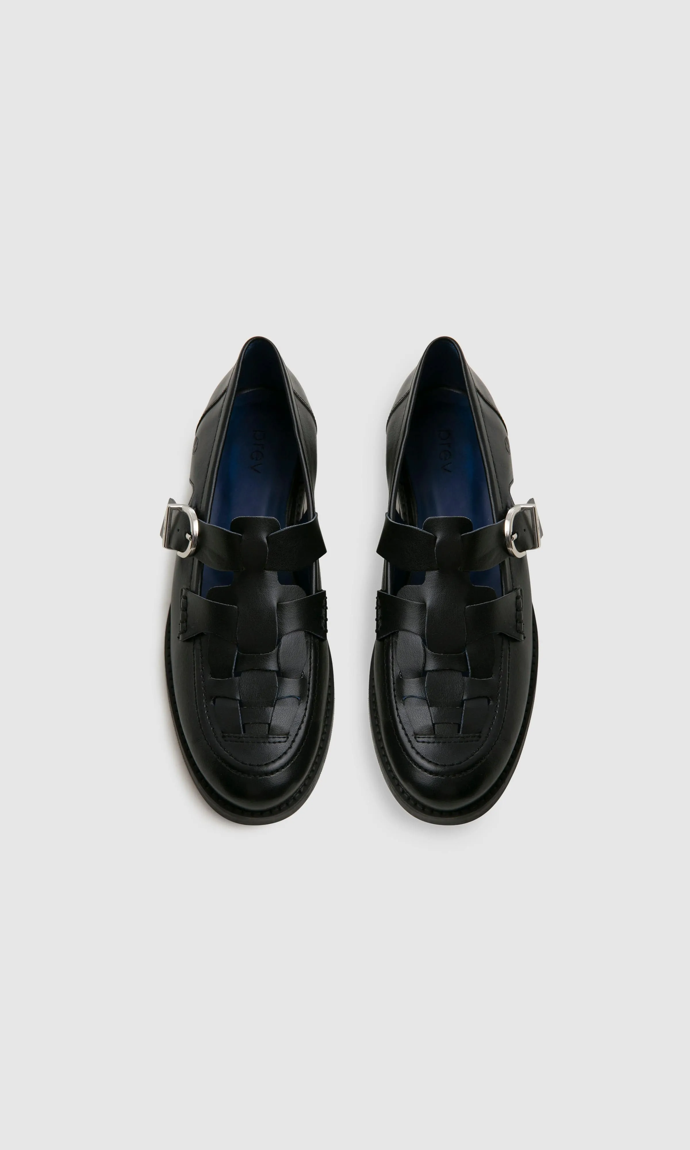 Dorothy Apple Leather Vegan Shoes | Black