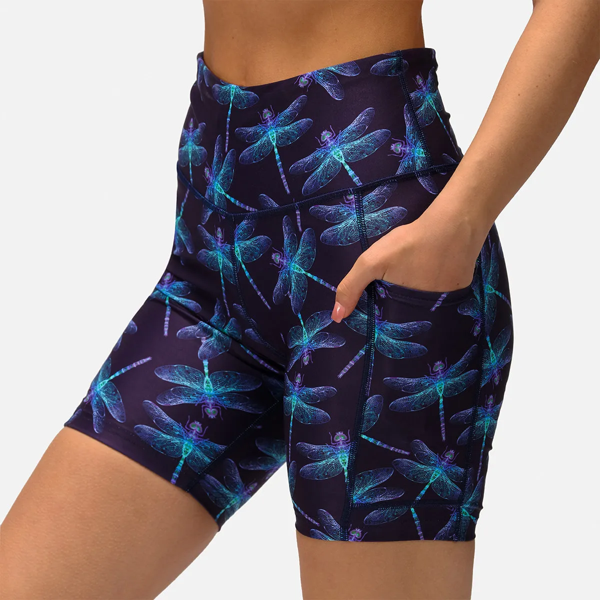 Dragonflies Running Shorts