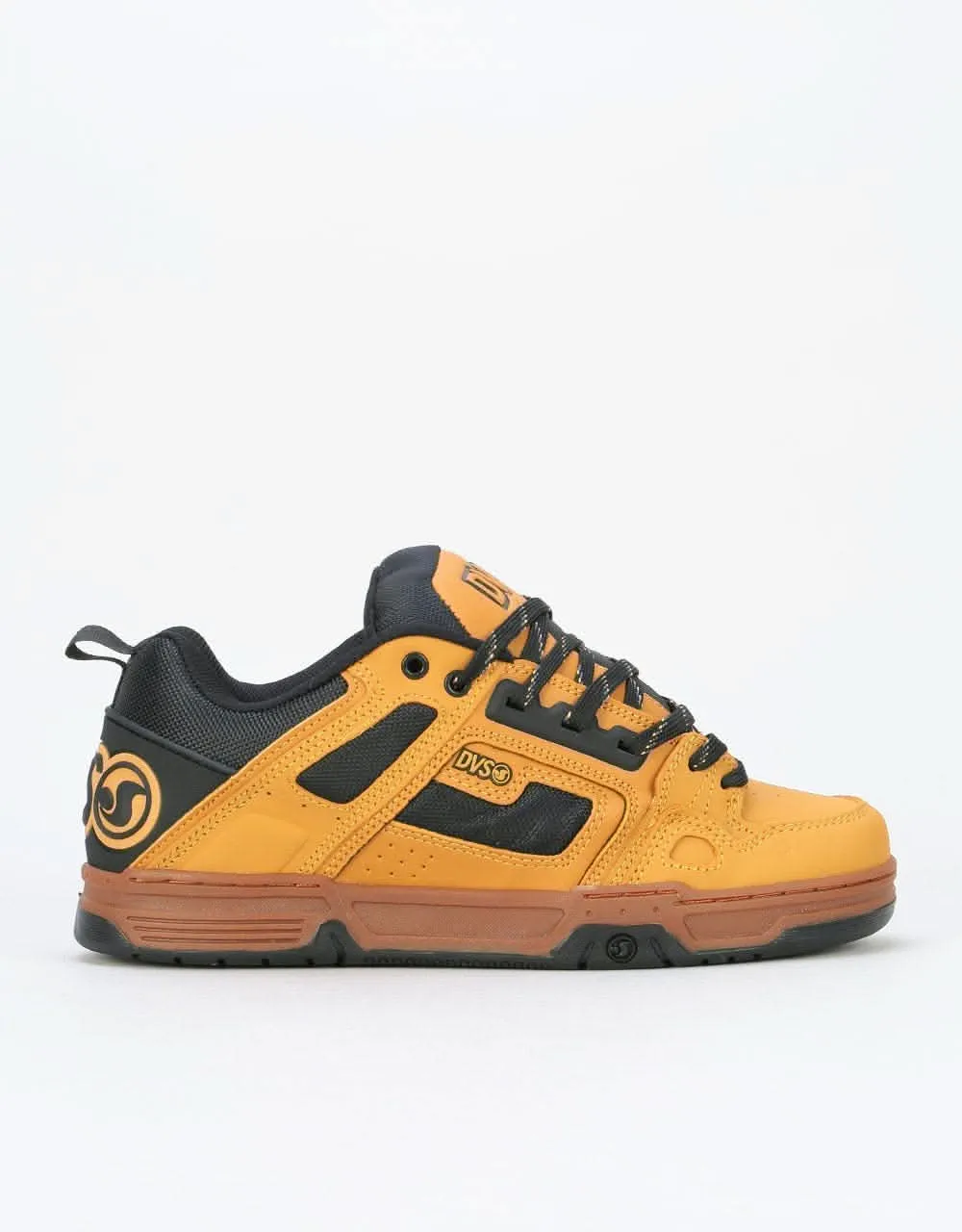 DVS Commanche Skate Shoes - Chamois/Black/Gum Nubuck