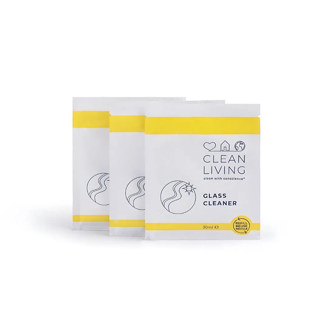 Eco Friendly Glass Cleaner Refill Sachet (Pack Of 3)