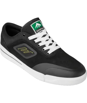 Emerica Phocus G6 Skate Shoes - Black White Gold