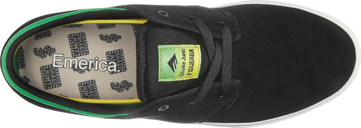 Emerica x Shake Junt Figgy G6 Shoe, Black