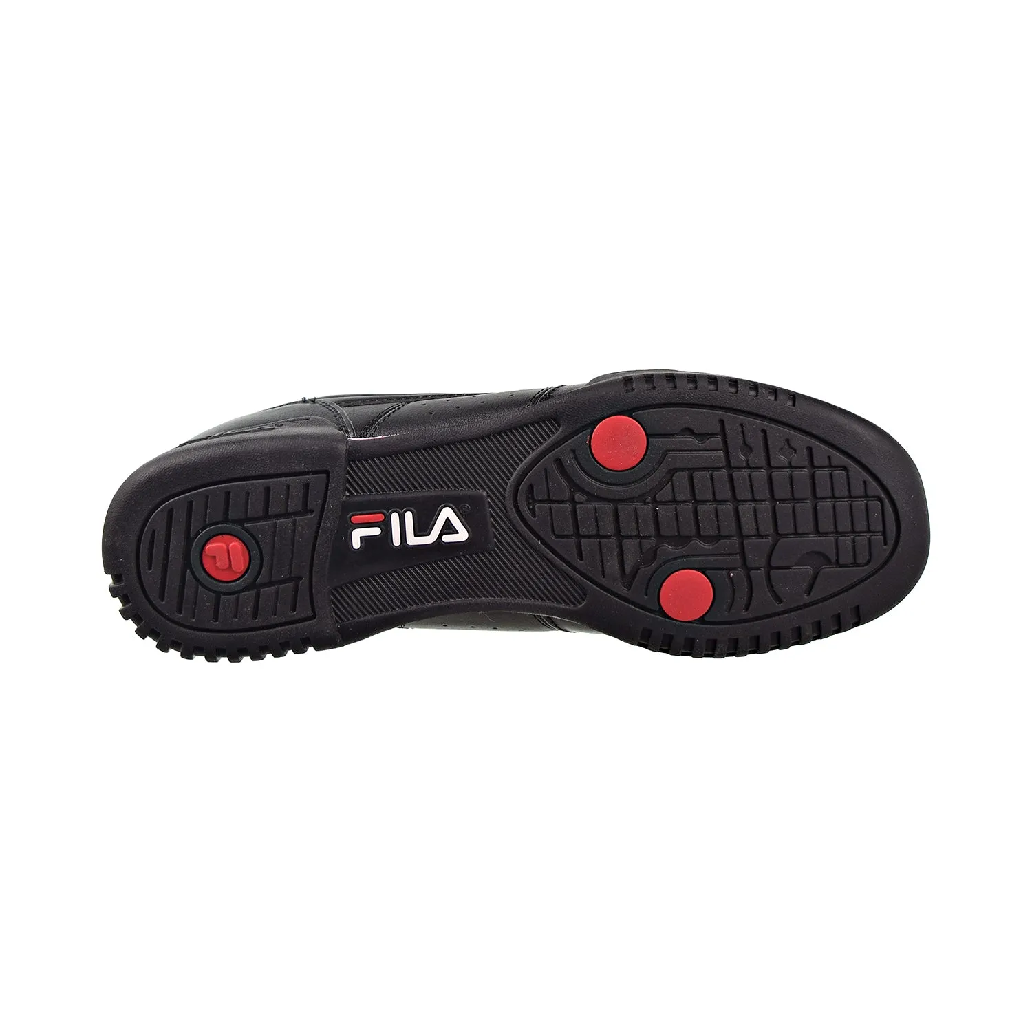 Fila Original Fitness Men's Sneakers Black/White/Red