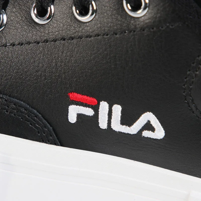 Fila scarpa sneakers da donna in pelle con zeppa Sandblast L 1011035.25Y nero