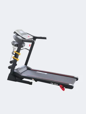 Fitness Factory Motorized Treadmill 4 in 1 (dum situp twist) Fitness Black