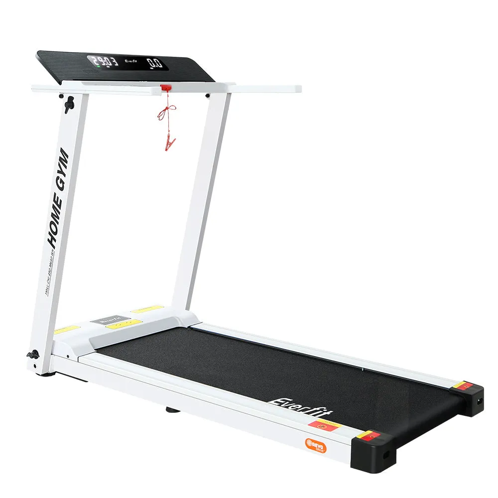 Foldable Electric Treadmill 14km/h LCD Display - Everfit