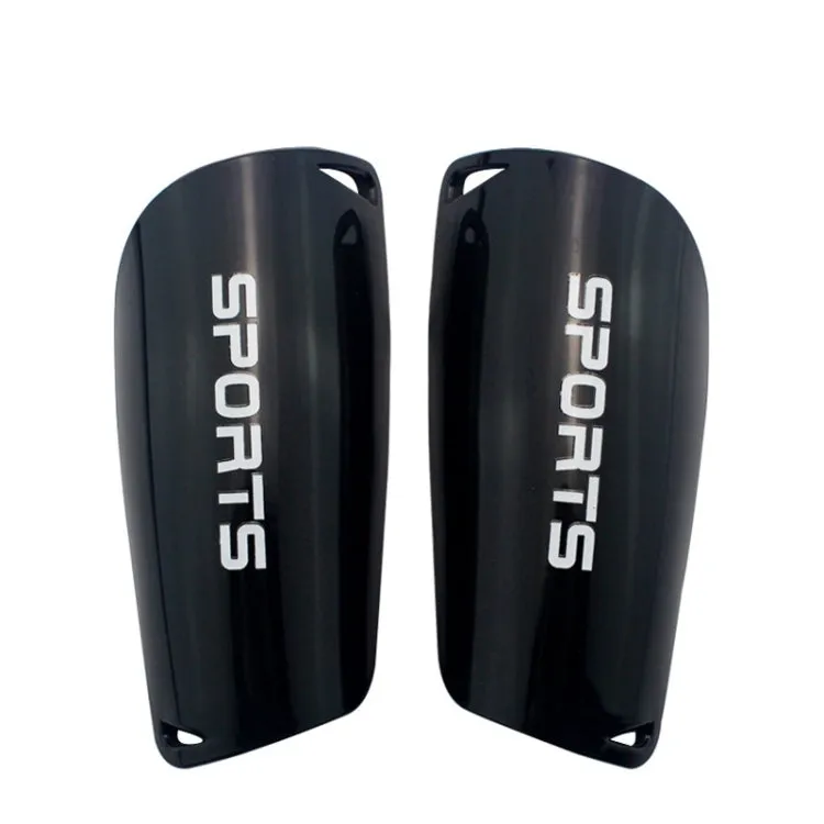 Football Shin Pads Reinforced Shin Pads Sports Calf Pads(Black S)