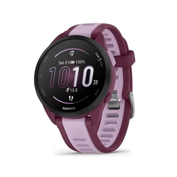 Garmin Forerunner 165, Easy to Use Lightweight GPS Running Smartwatch