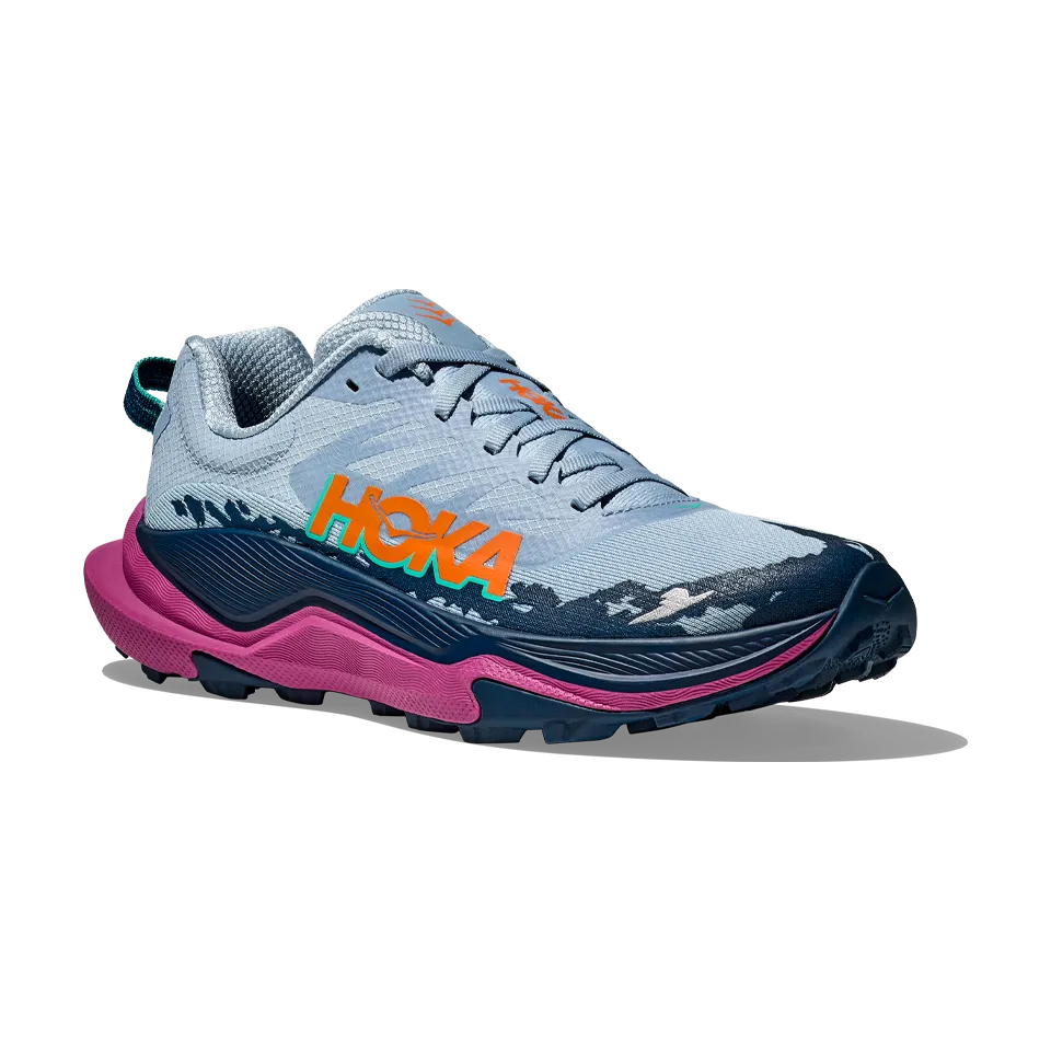 HOKA Women's Torrent 4 Drizzle/Fuchsia