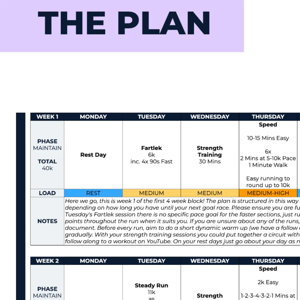 In-Between Races Plan - L3