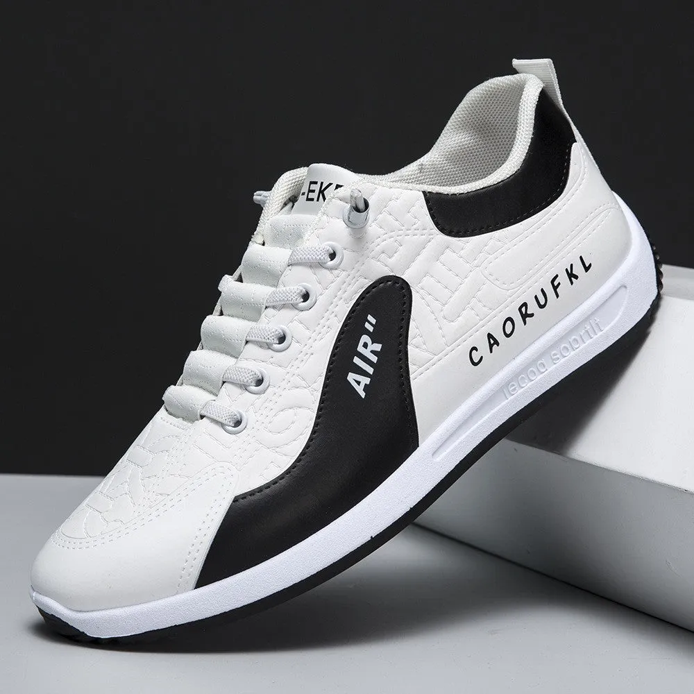 INSTOCK- New men's casual sports shoes lace-up running shoes