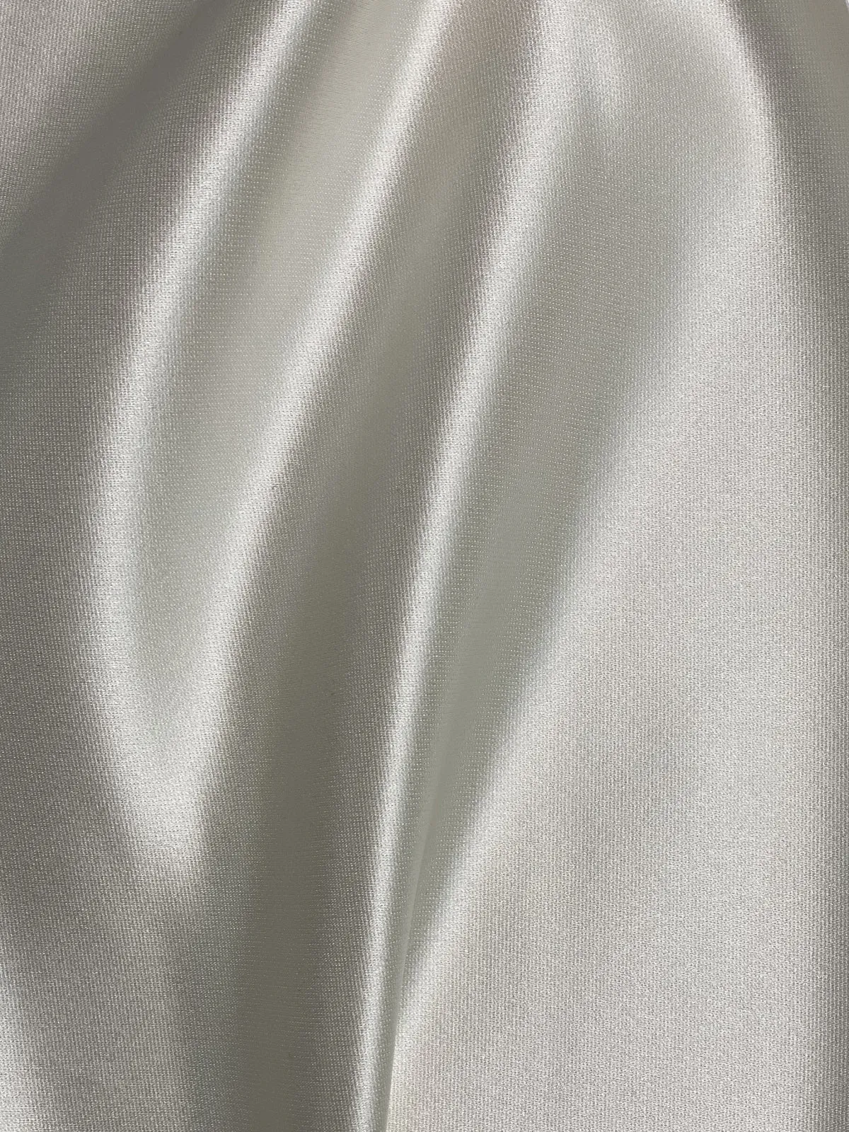 Ivory Italian Satin Faille Fabric