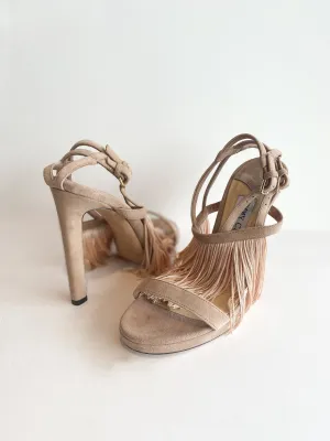 Jimmy Choo Farrah Fringe Heels