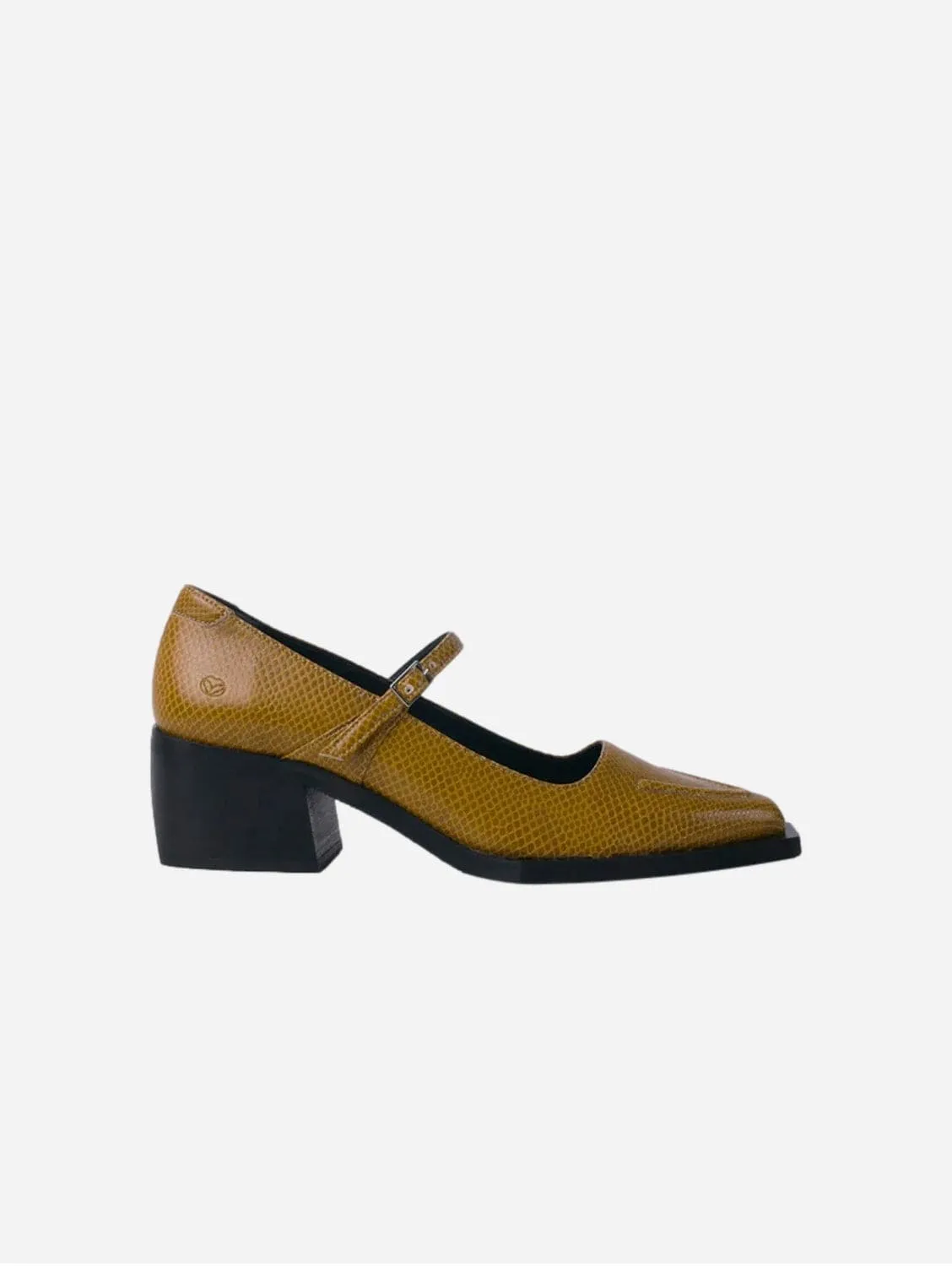 Julia Apple Leather Vegan Pumps | Hazel