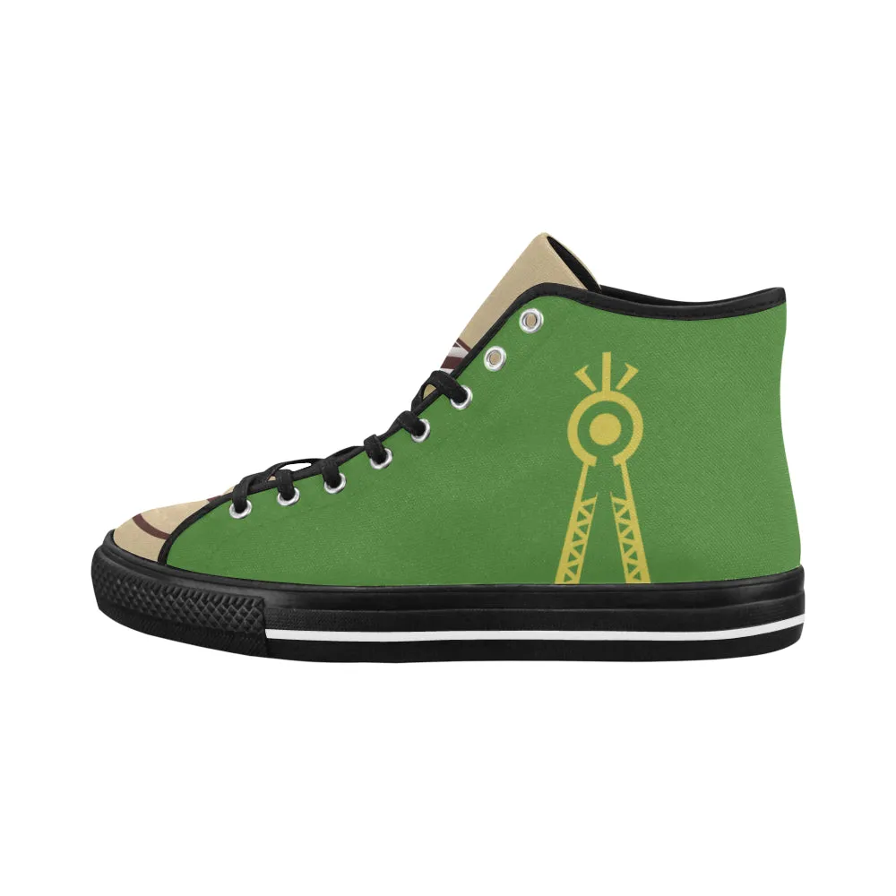 Julia MOTHER NATURE Equil High Tops - Womens (Green/Blue)