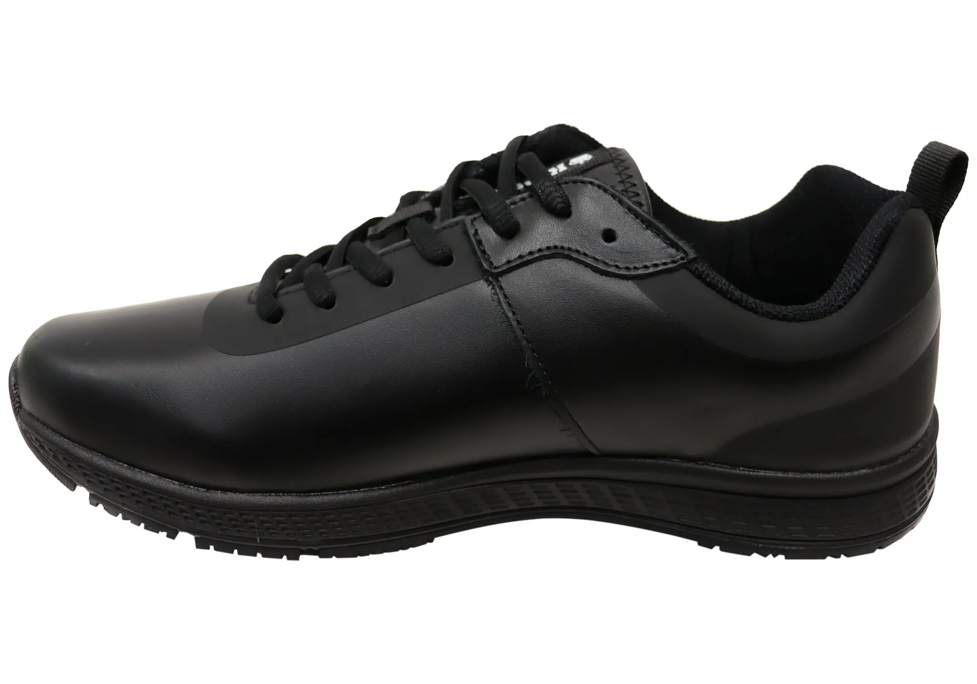 KingGee Mens Superlite Leather Lace Up Work Shoes