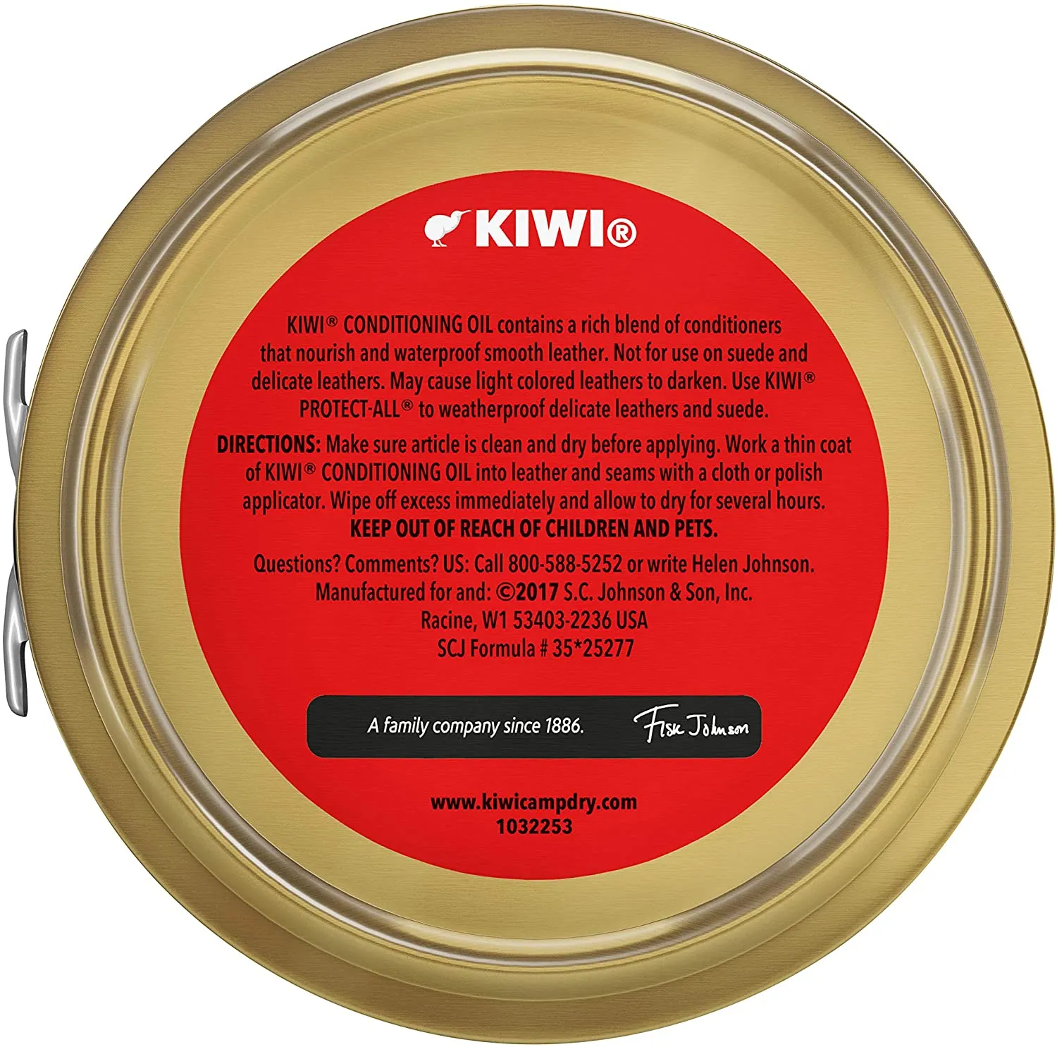 KIWI Shoe Conditioning Oil | Leather Care for Shoes