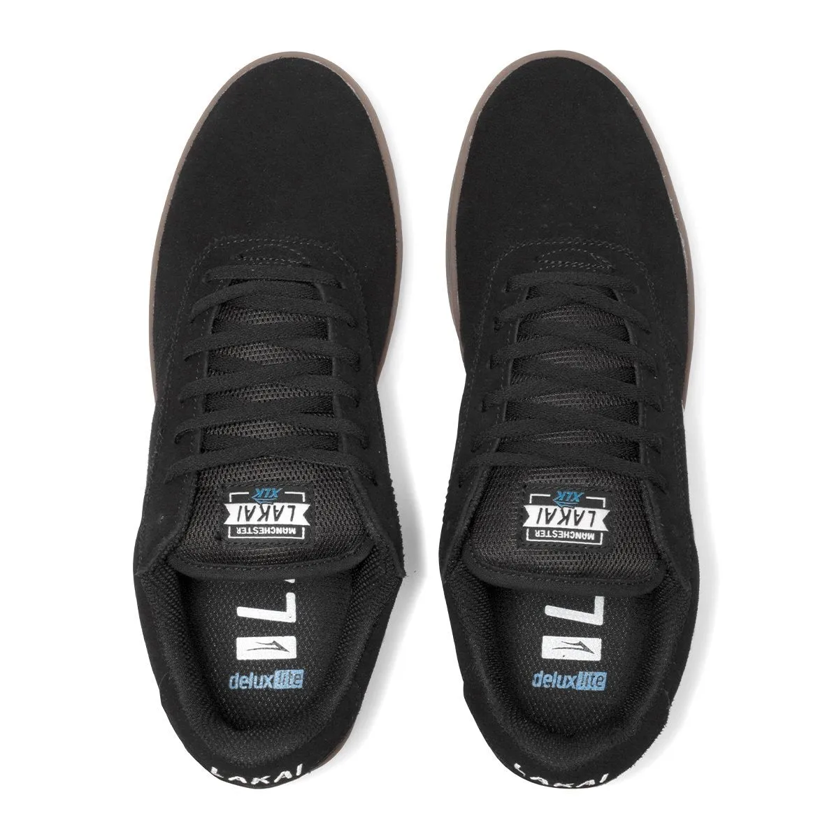 Lakai Shoes Manchester XLK - Black/Gum Suede