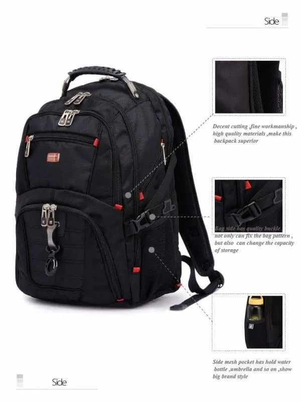 Laptop backpack Waterproof USB Charge For Your BeLoved