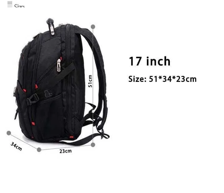 Laptop backpack Waterproof USB Charge Just For You