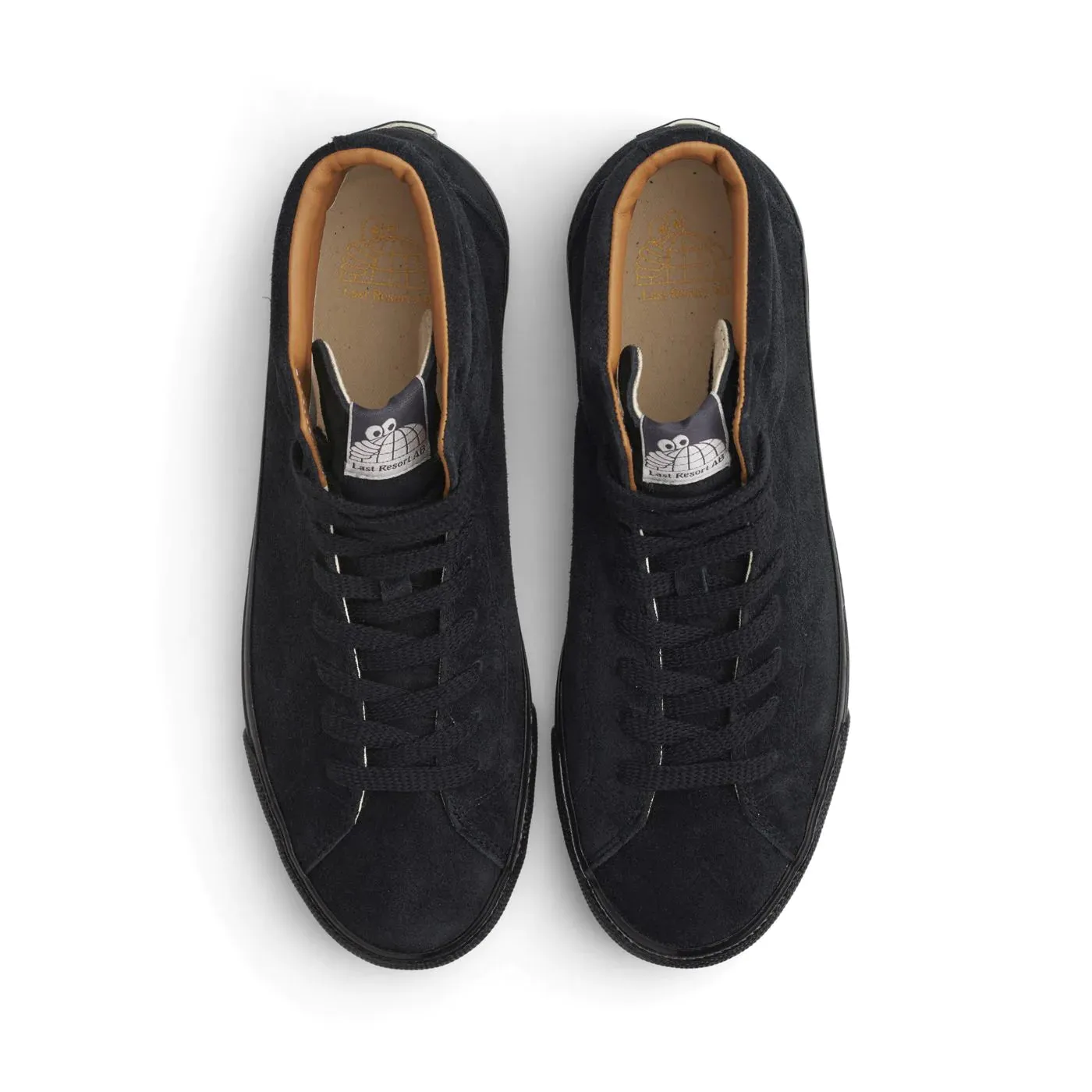 Last Resort VM003 Suede Hi: 3x Black/Black