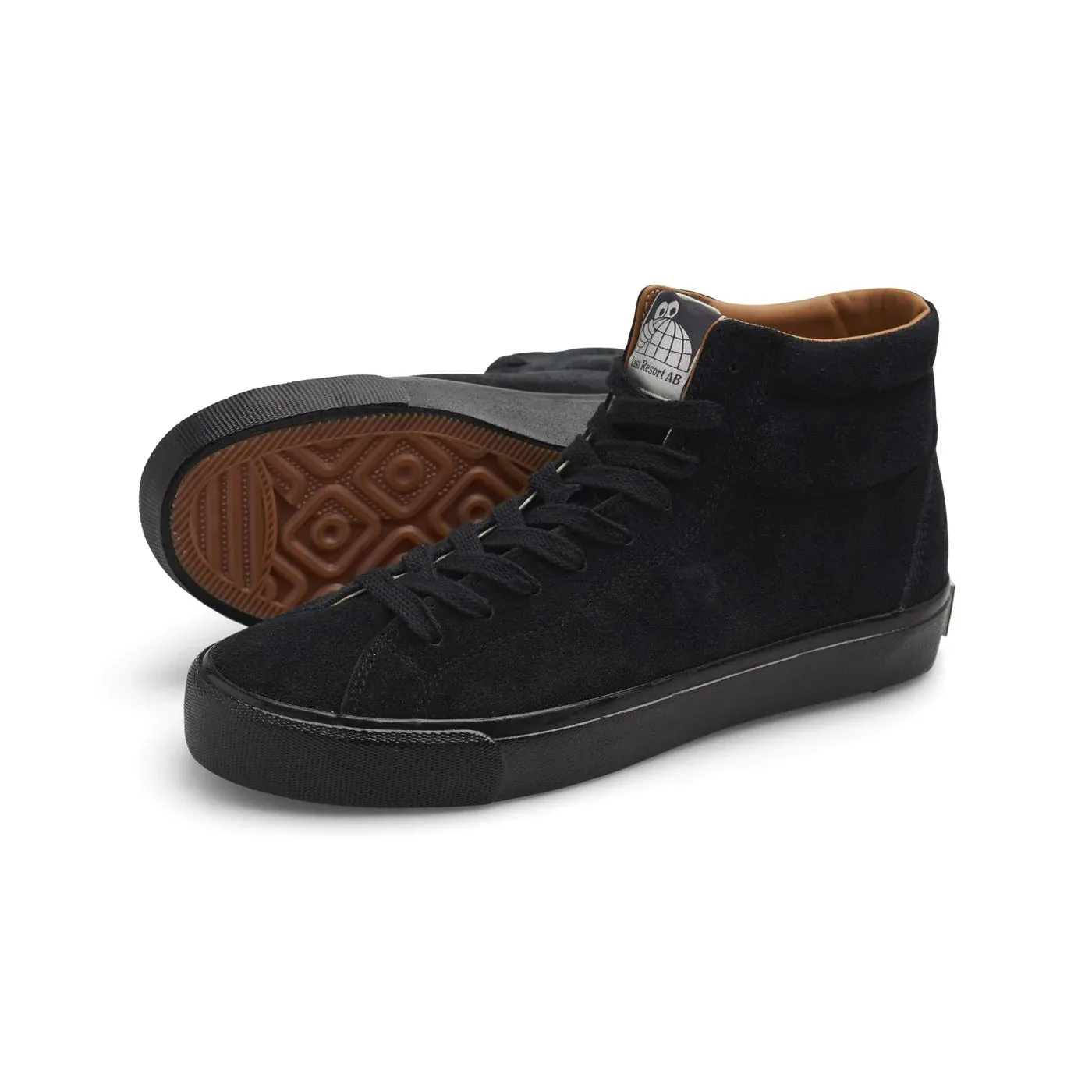 Last Resort VM003 Suede Hi: 3x Black/Black