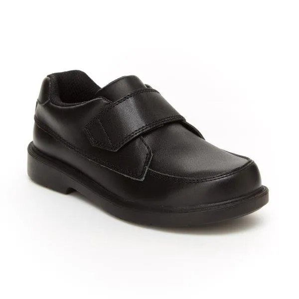 Laurence Kid's Dress Shoe - Black Leather