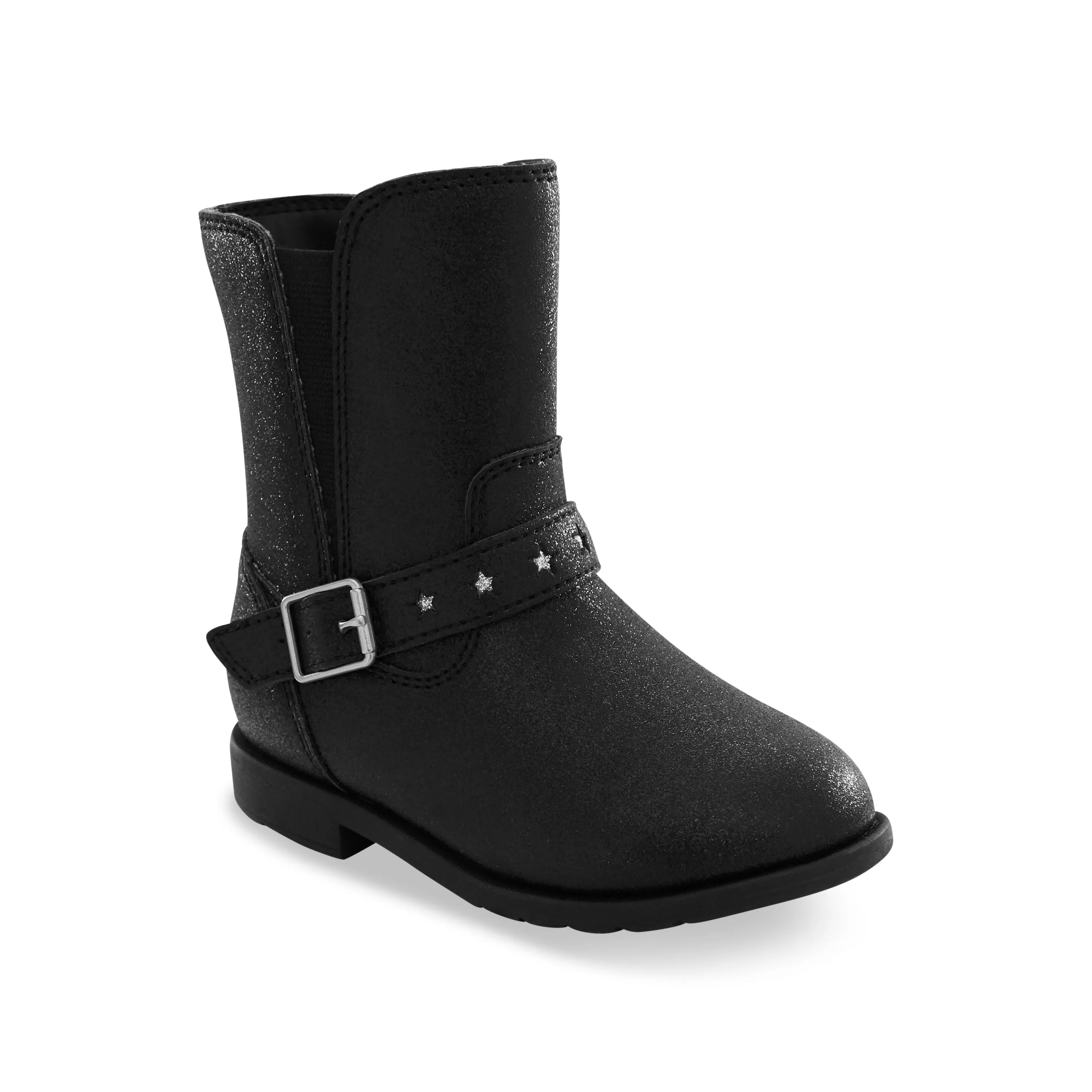 Lizz Kid's Moto Boot - Black Shimmer