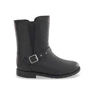 Lizz Kid's Moto Boot - Black Shimmer