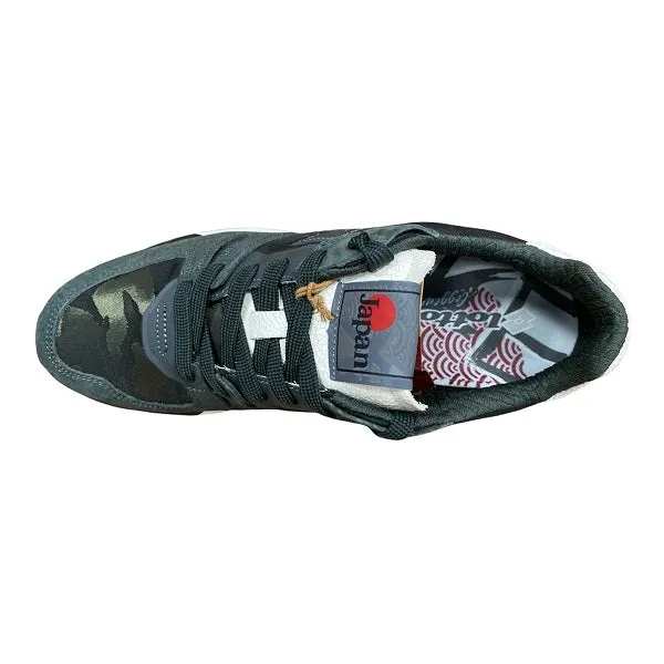 Lotto Leggenda Tokyo Shibuya Camo sneakers bassa da uomo 217140 27J verde-nero