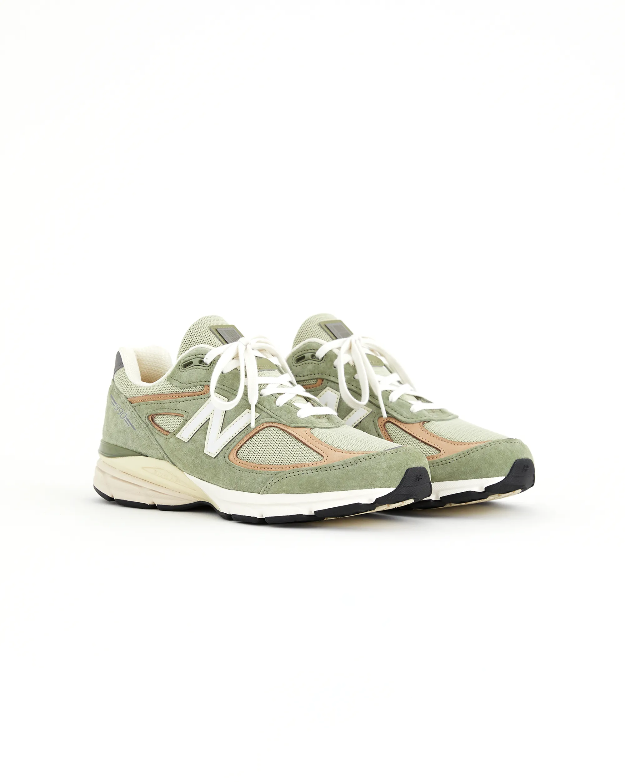 Made in USA 990v4 - Olive Incense / White