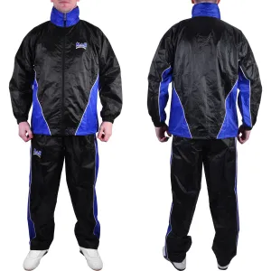 MAR-369B | Blue   Black Tracksuit (Sauna Suit/Sweatsuit)