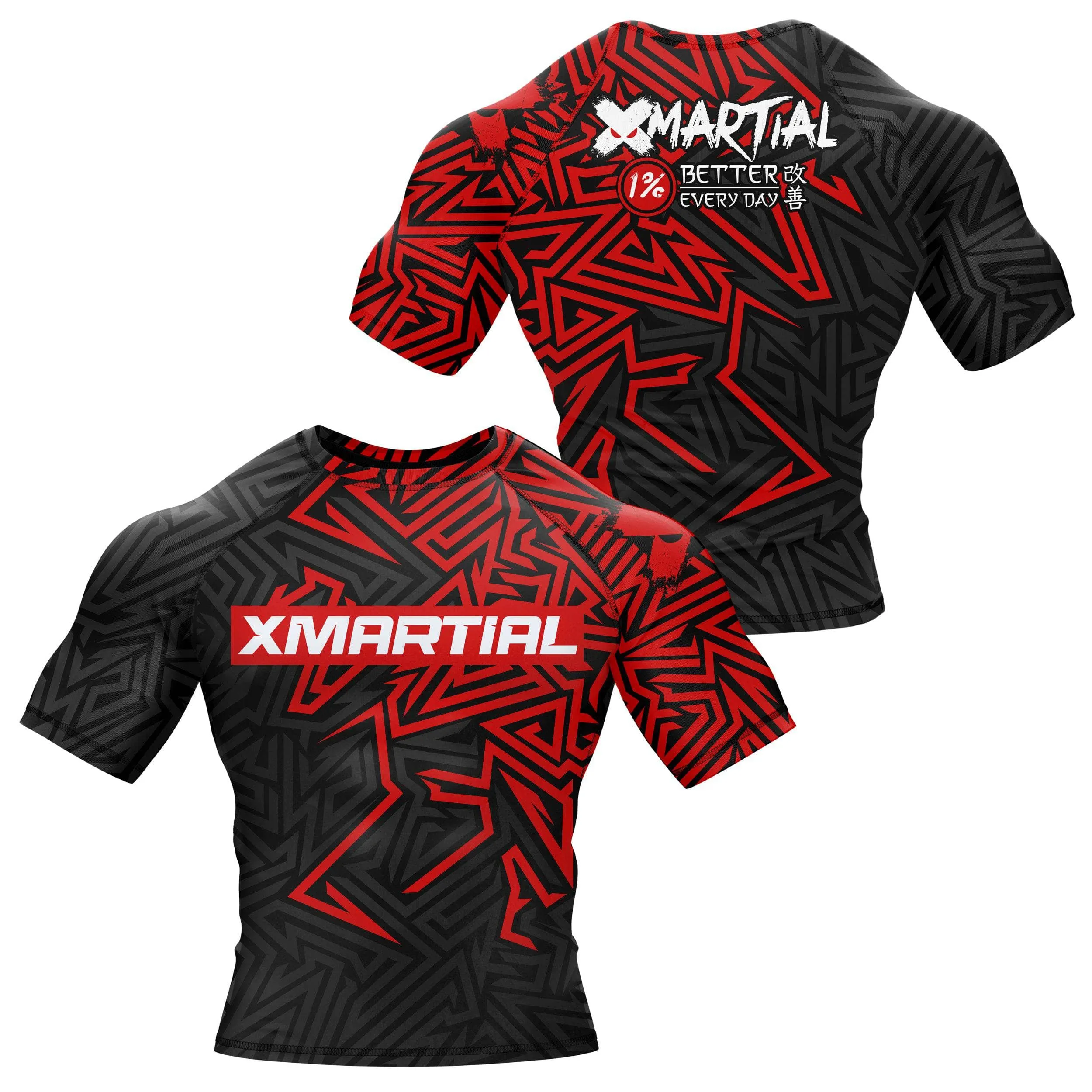 Maze Rank BJJ Rash Guard