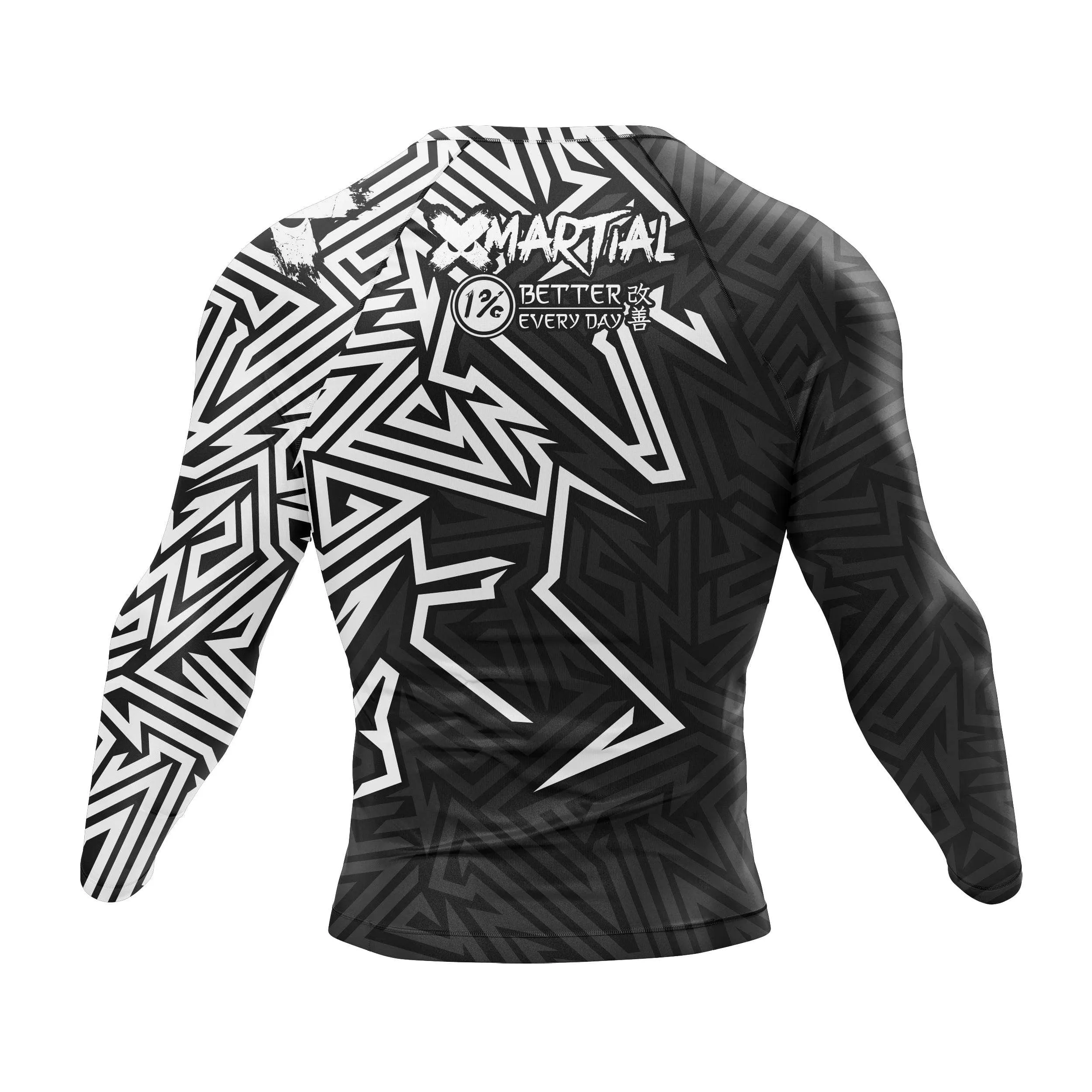 Maze Rank BJJ Rash Guard