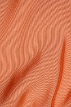 Melon Silk Faille Fabric