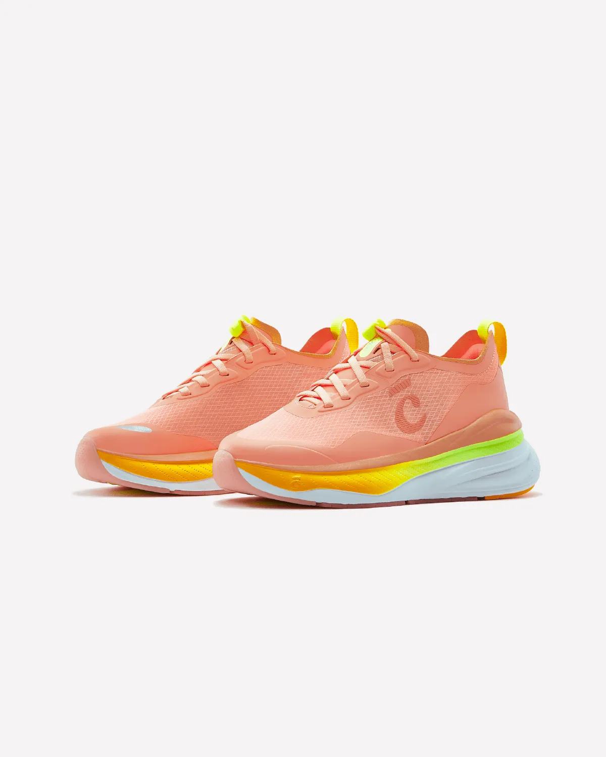 Men's Alto - Coral / Neon Yellow