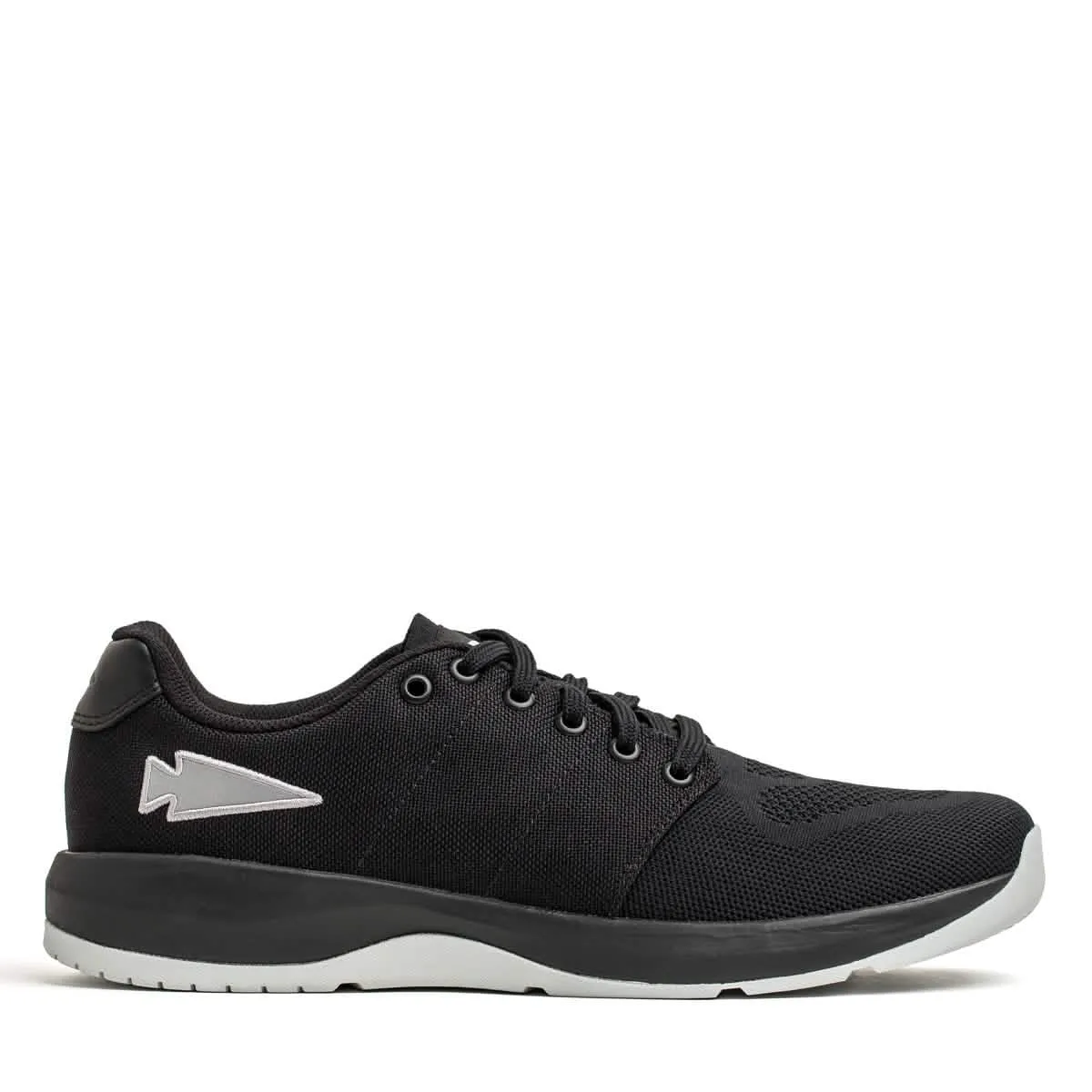 Men's Ballistic Trainers - Black   Glacier Grey W / Silver Reflective Spearhead