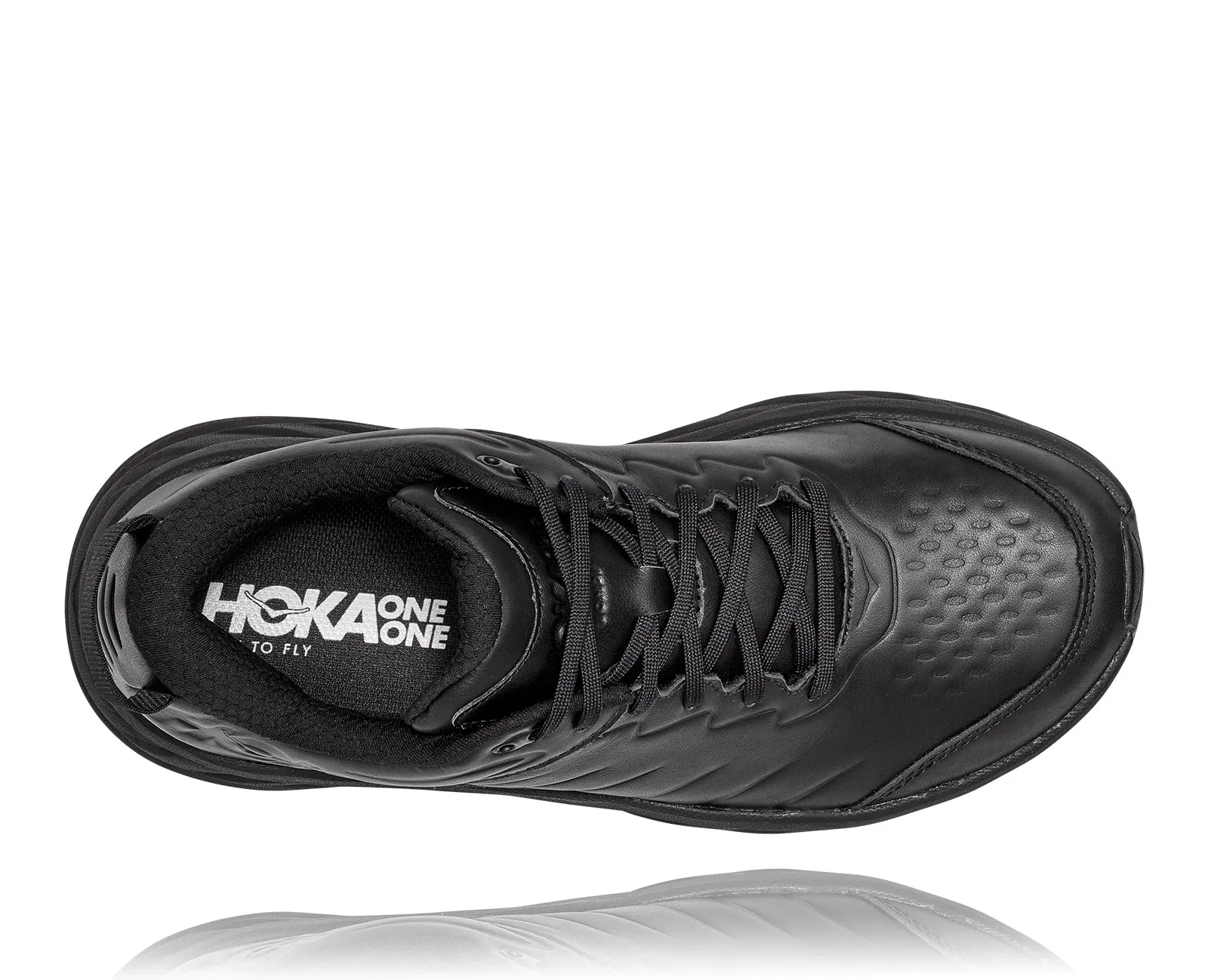 Men's Hoka Bondi SR Color:  Black/Black