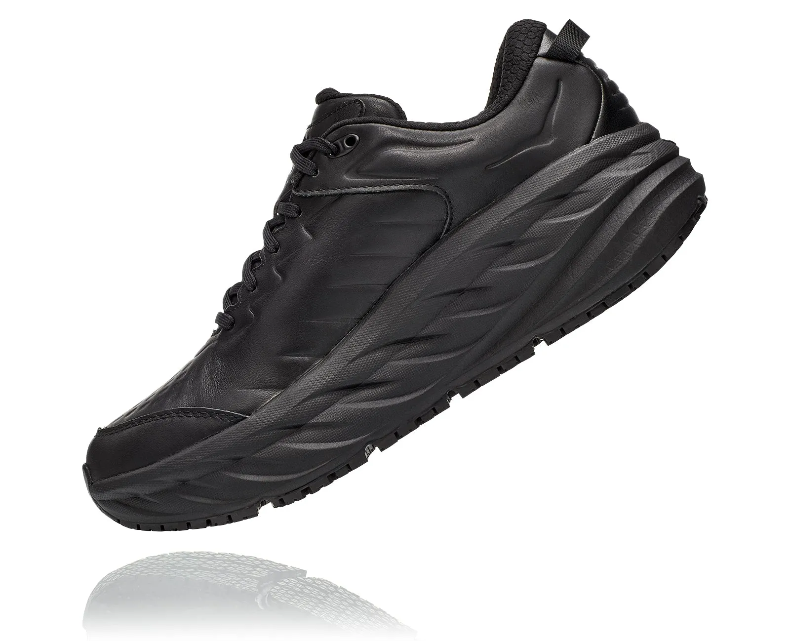 Men's Hoka Bondi SR Color:  Black/Black