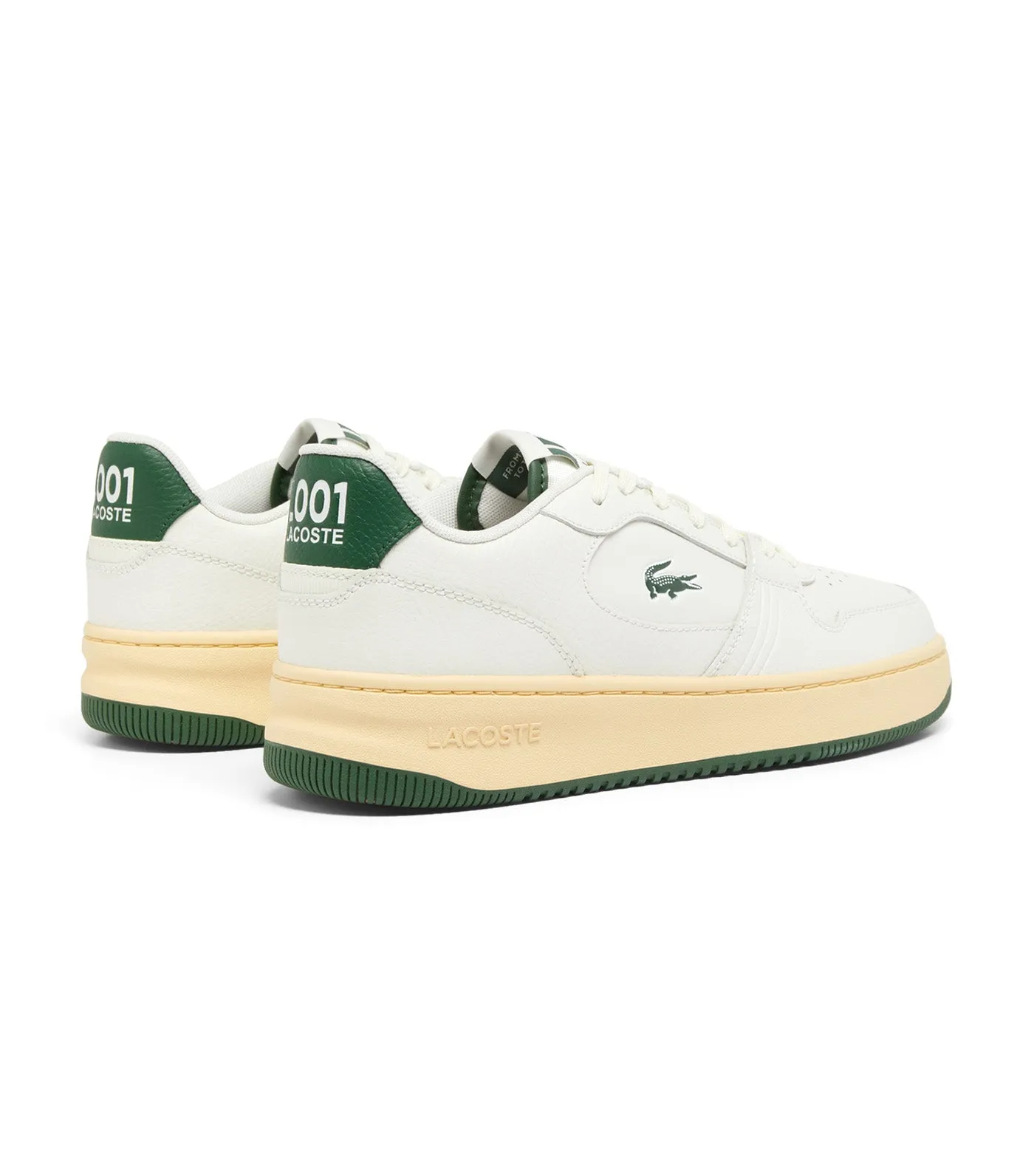 Men's L001 Set Trainers Off White/Dark Green