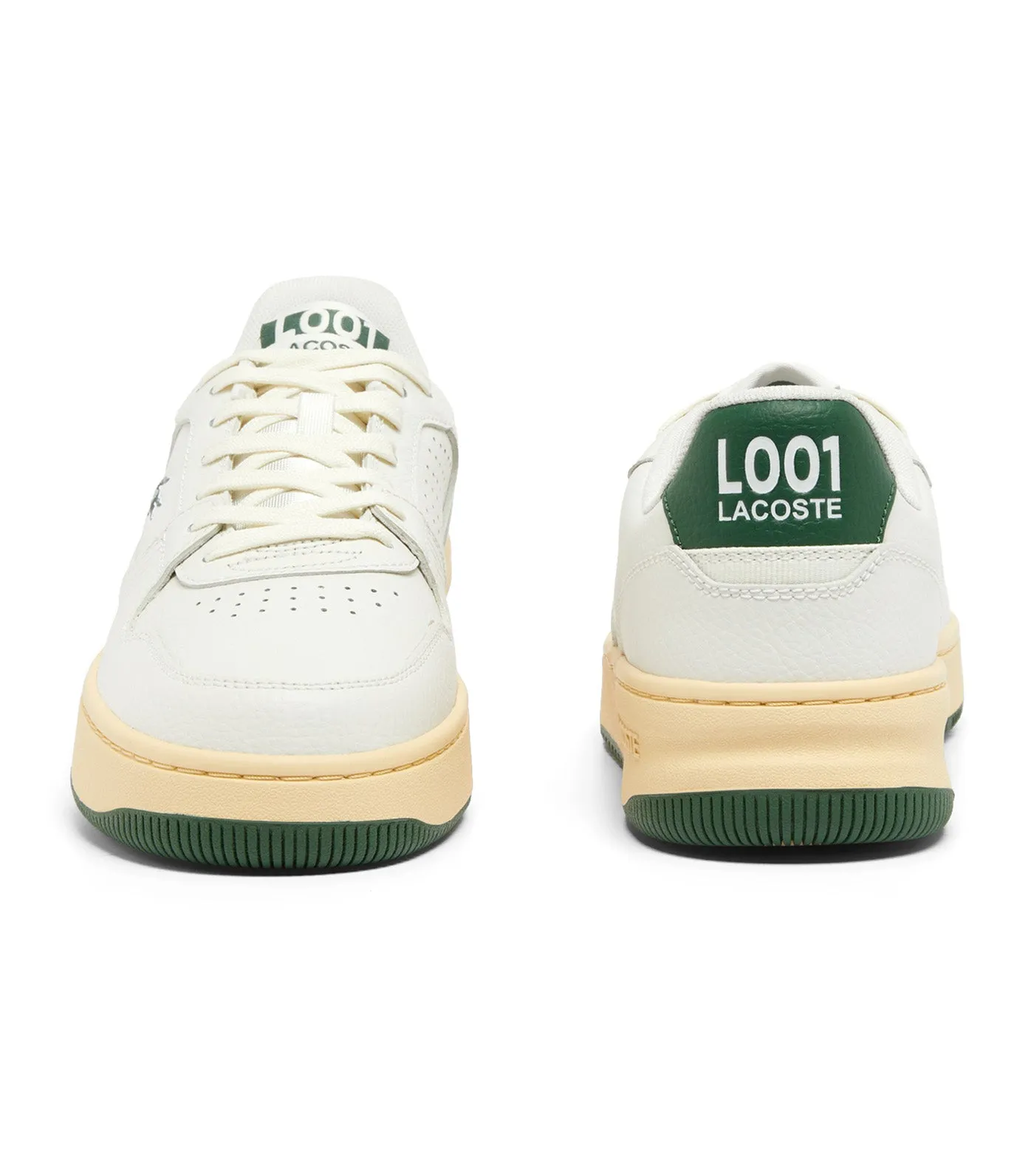 Men's L001 Set Trainers Off White/Dark Green