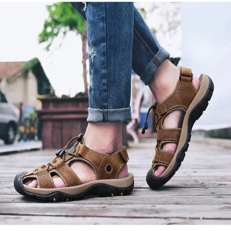 Men's Solid Sandals