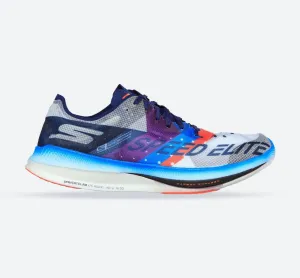 Men's Wide Fit Skechers 55221 Go Run Speed Elite Sports Sneakers