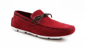 Mens Zasel Port Shoes Red