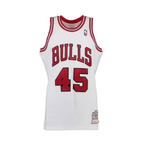 Michael Jordan Mitchell & Ness White 1994-95 Home Authentic Jersey