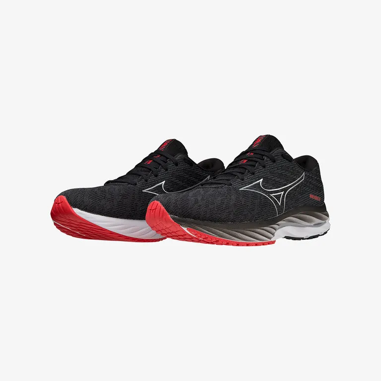 MIZUNO WAVE RIDER 26 - MEN - BLACK BITTERSWEET