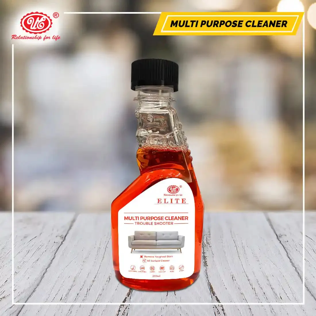 Multi-Purpose Liquid Cleaner - All Purpose Cleaner Liquid For Home, Industry & Automotive