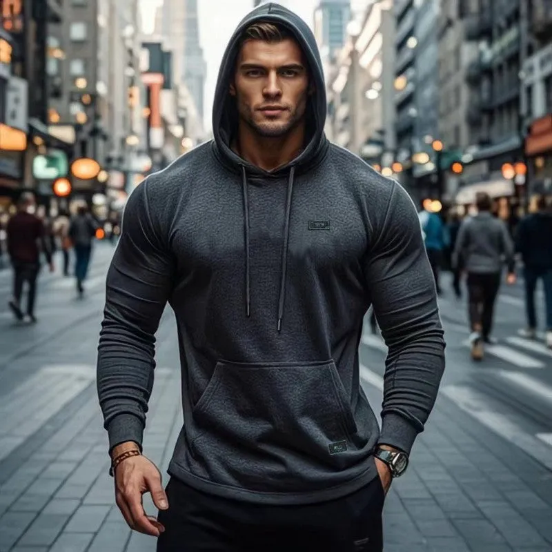 MUSCLE MEN'S FITNESS TRAINING SWEATSHIRT